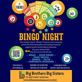 A BIG Night of Bingo | BBBS NW Montana A BIG Night of Bingo | BBBS NW Montana